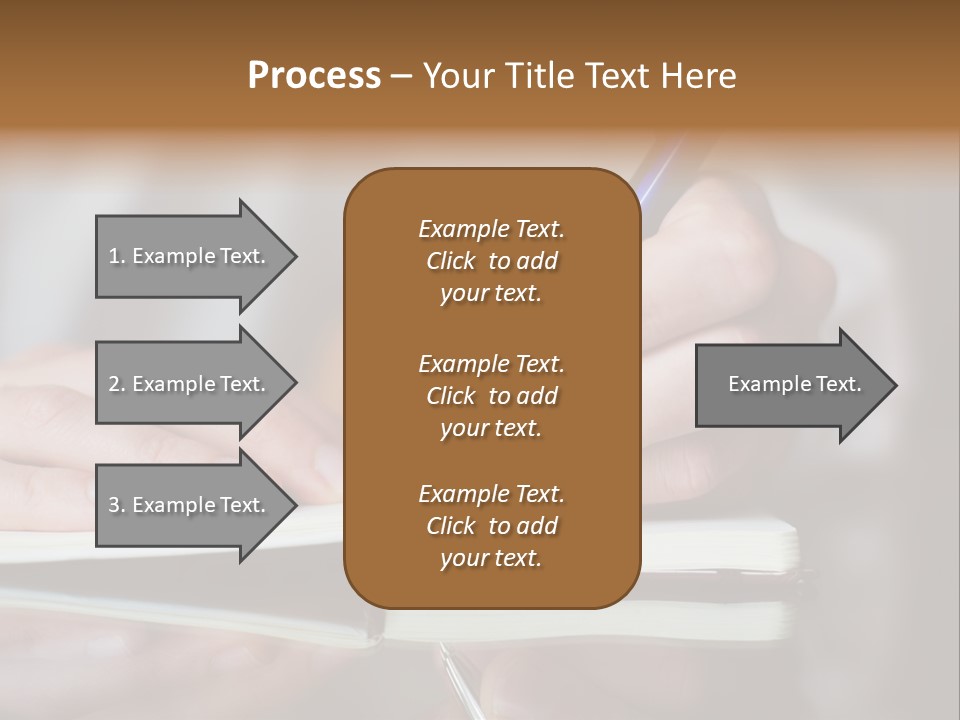 Paper Diary Room PowerPoint Template