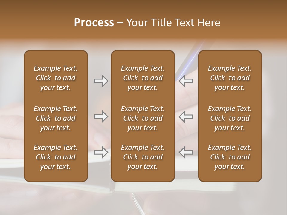 Paper Diary Room PowerPoint Template