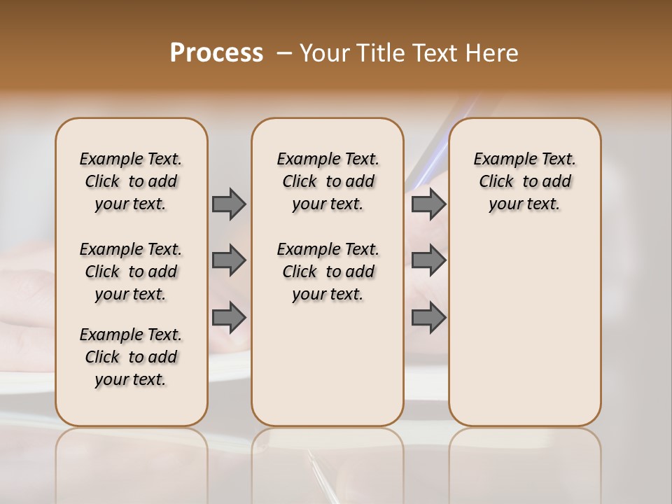 Paper Diary Room PowerPoint Template