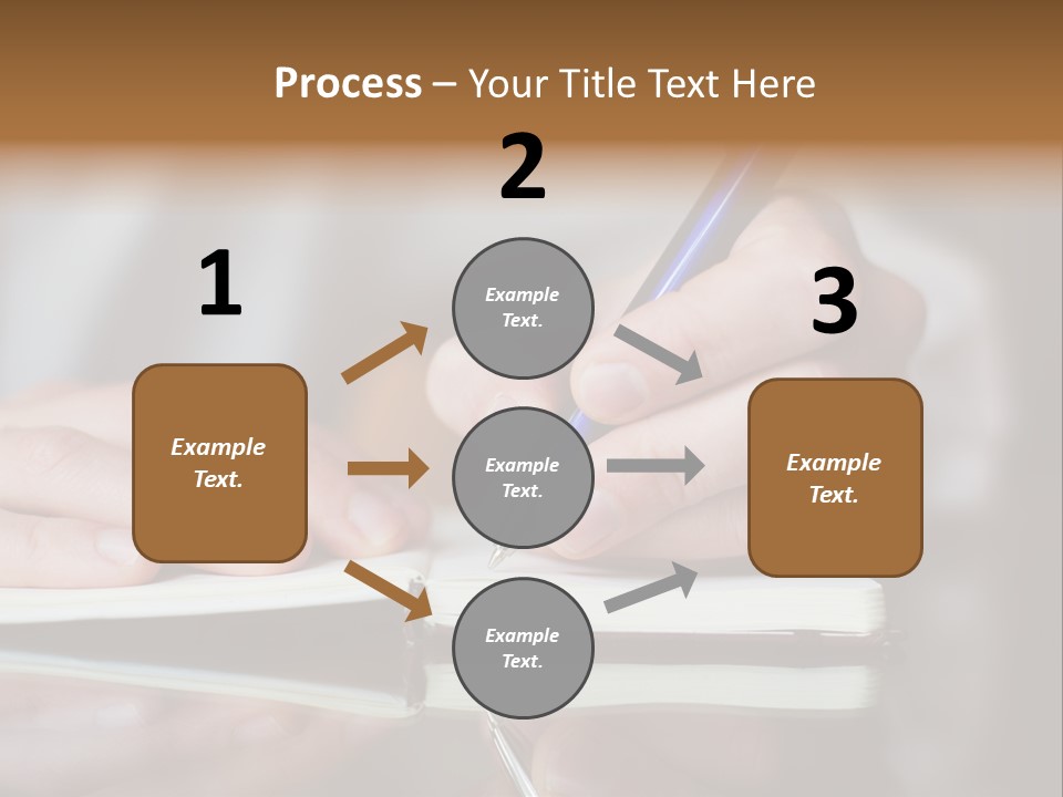 Paper Diary Room PowerPoint Template