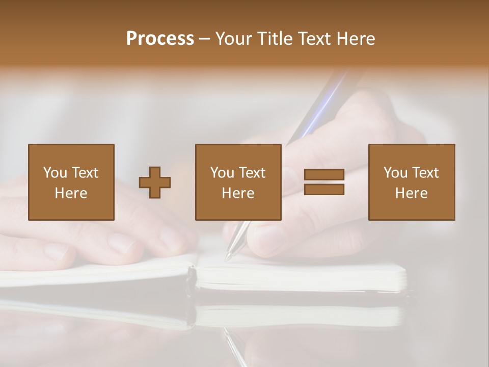 Paper Diary Room PowerPoint Template