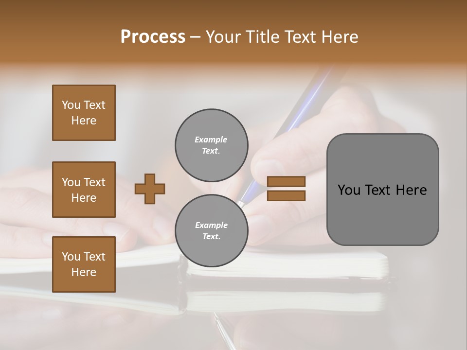 Paper Diary Room PowerPoint Template