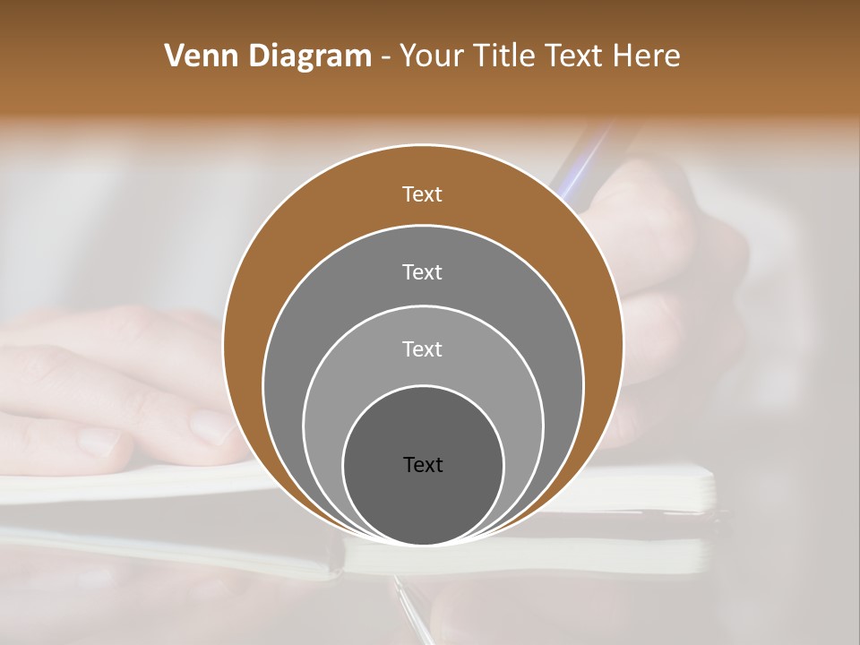 Paper Diary Room PowerPoint Template