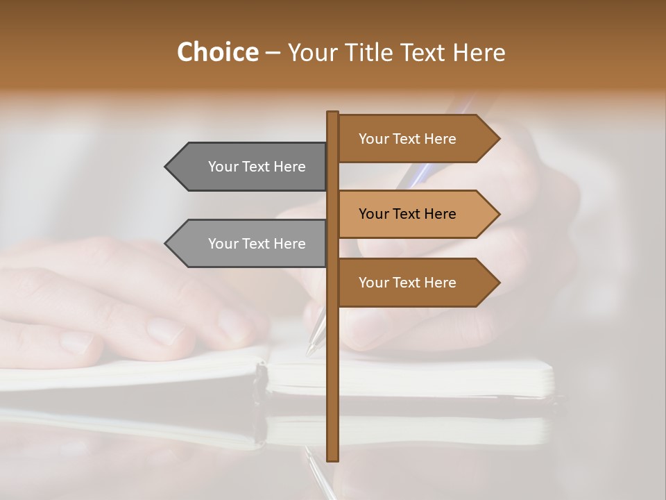 Paper Diary Room PowerPoint Template