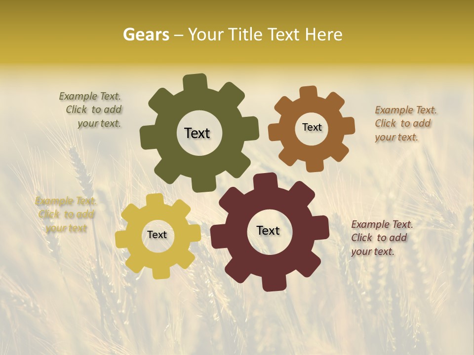 Farm Harvest Breads PowerPoint Template