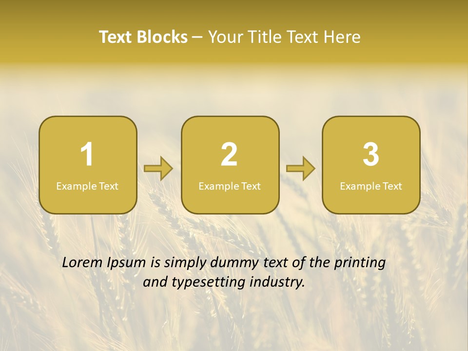 Farm Harvest Breads PowerPoint Template