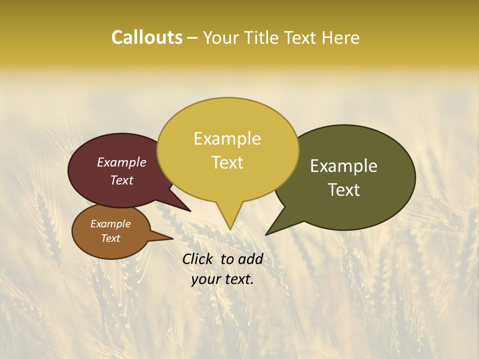 Farm Harvest Breads PowerPoint Template