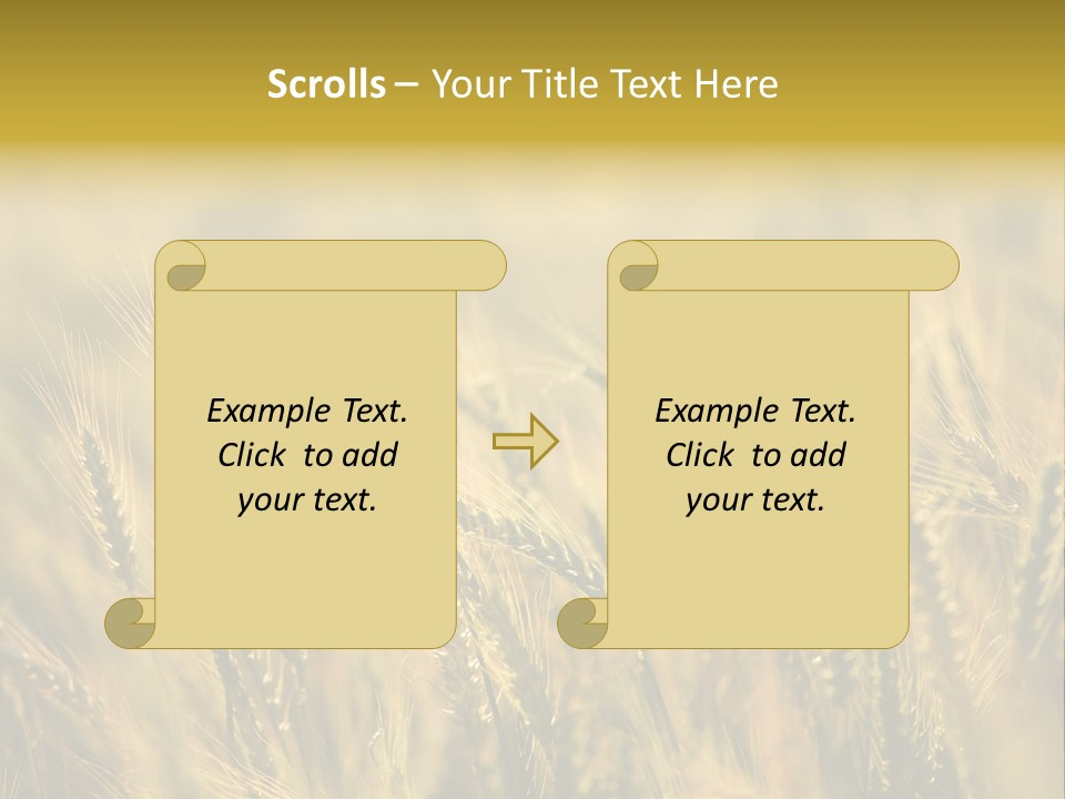 Farm Harvest Breads PowerPoint Template