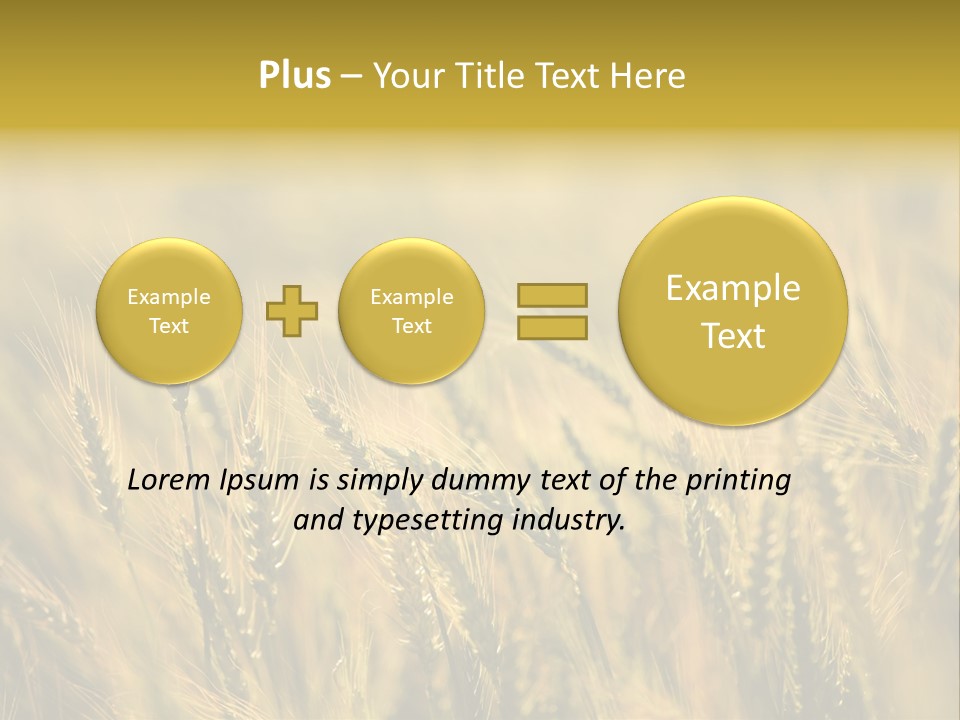 Farm Harvest Breads PowerPoint Template