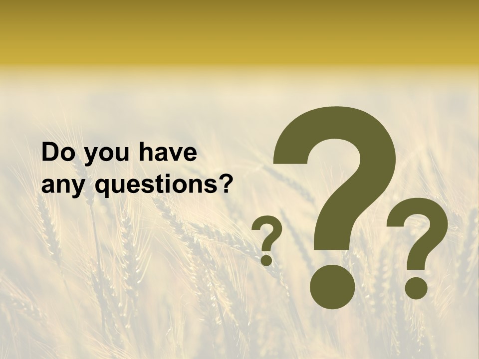 Farm Harvest Breads PowerPoint Template