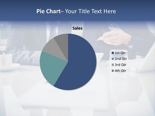 Focus Busy Touchpad PowerPoint Template