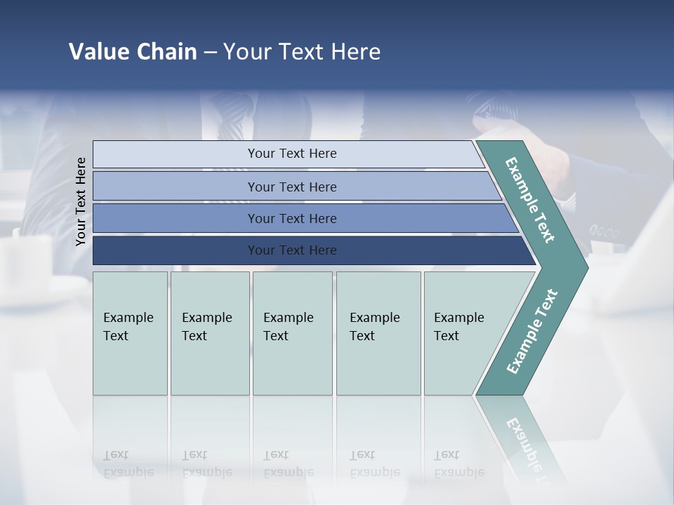 Focus Busy Touchpad PowerPoint Template