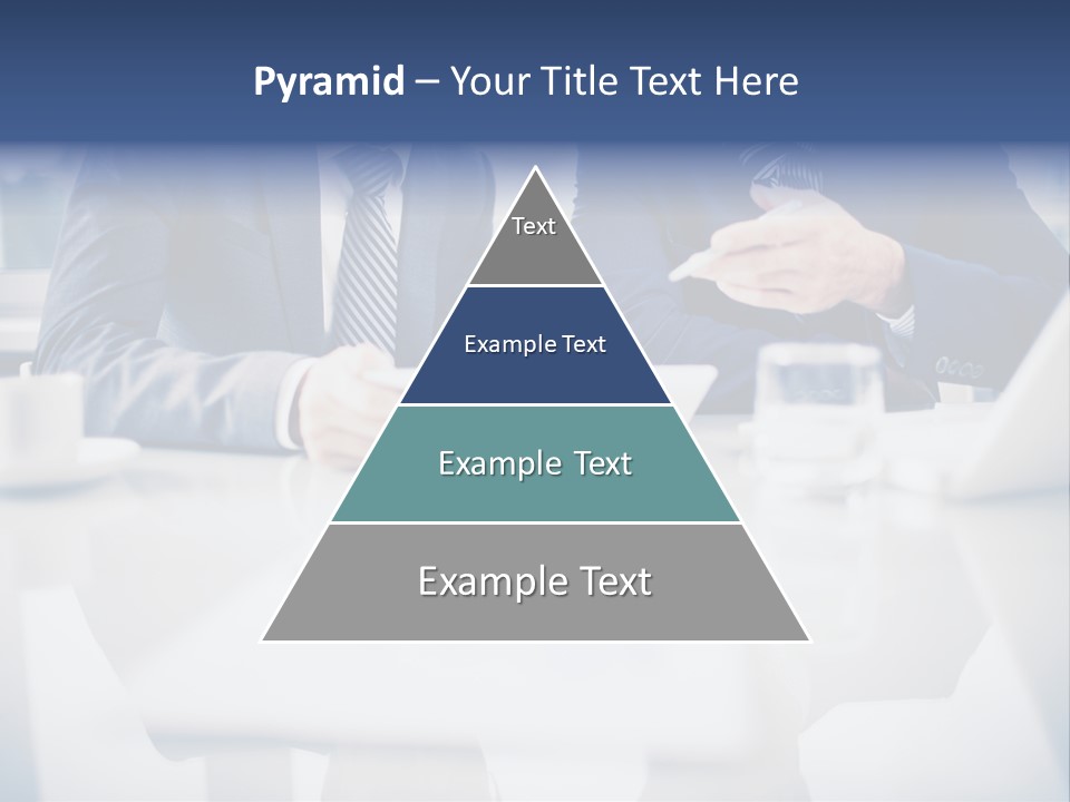 Focus Busy Touchpad PowerPoint Template