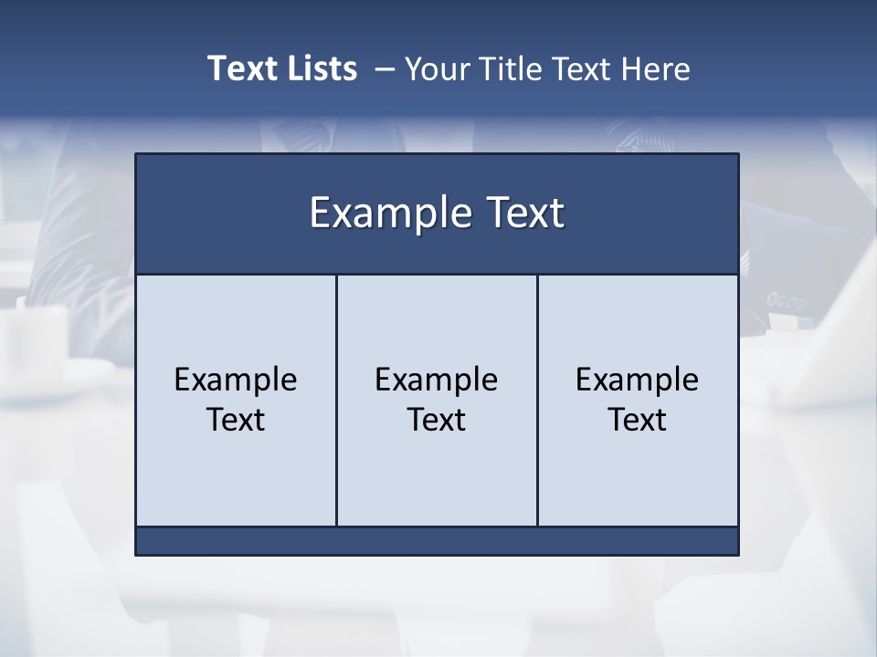 Focus Busy Touchpad PowerPoint Template