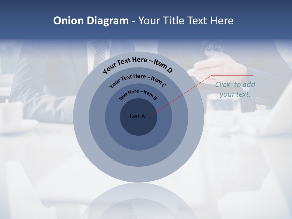 Focus Busy Touchpad PowerPoint Template