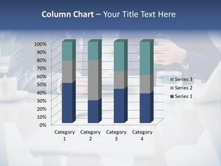 Focus Busy Touchpad PowerPoint Template