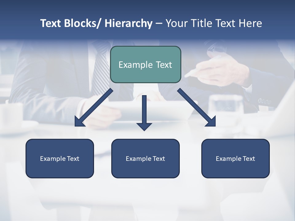 Focus Busy Touchpad PowerPoint Template