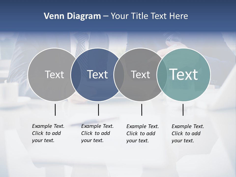 Focus Busy Touchpad PowerPoint Template