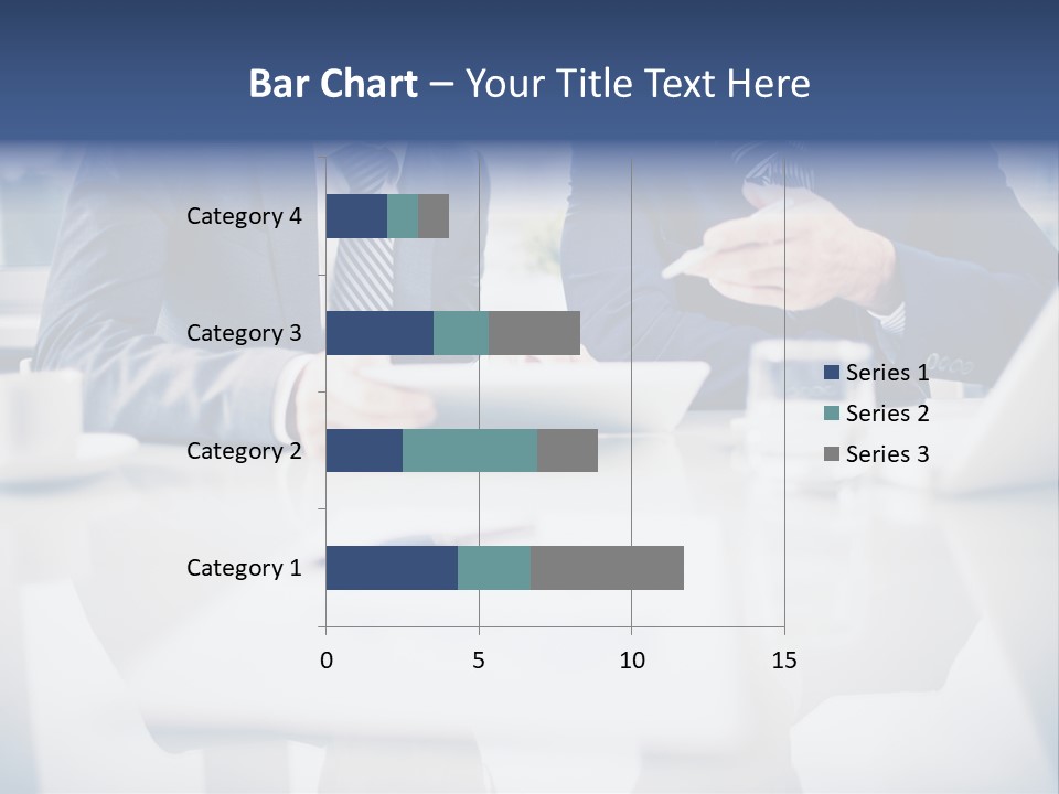 Focus Busy Touchpad PowerPoint Template