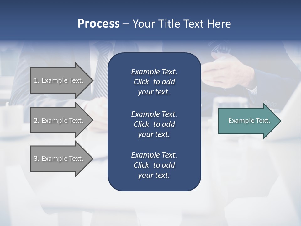 Focus Busy Touchpad PowerPoint Template