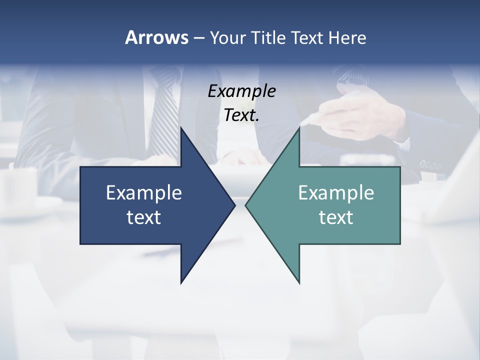 Focus Busy Touchpad PowerPoint Template