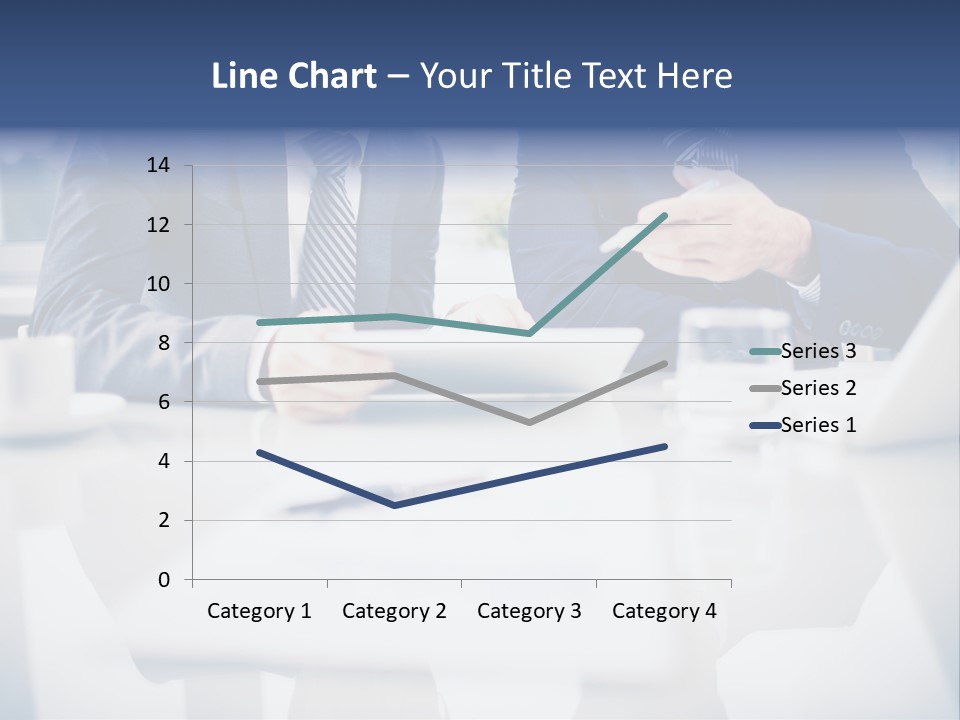 Focus Busy Touchpad PowerPoint Template