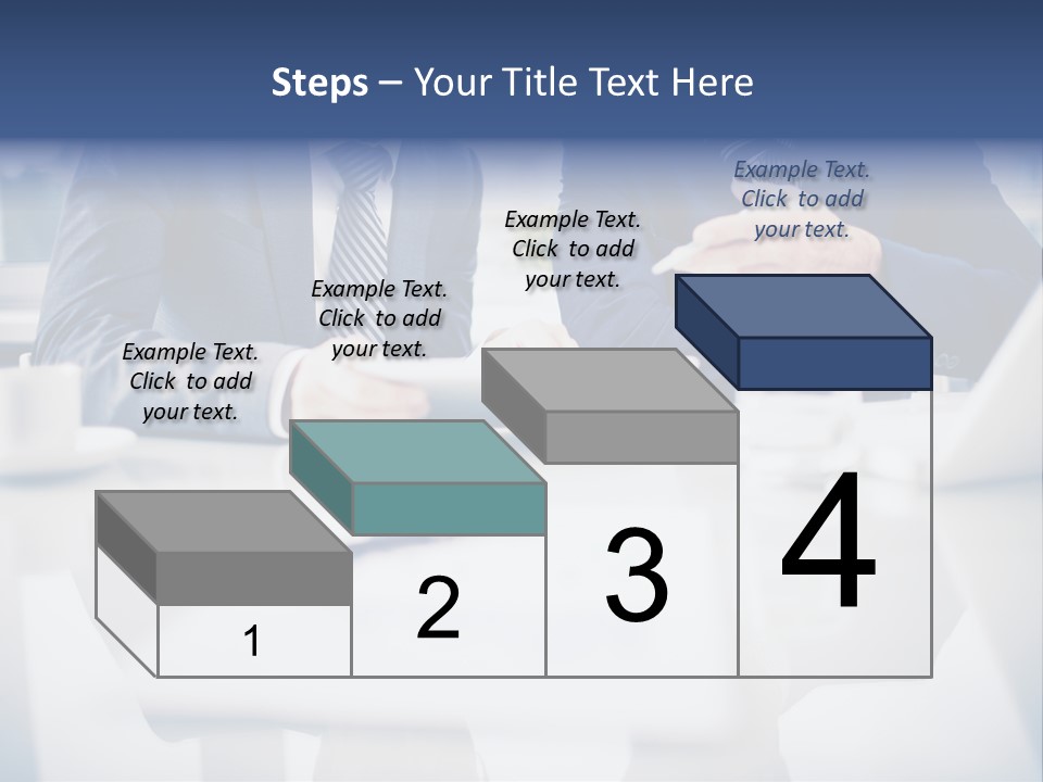 Focus Busy Touchpad PowerPoint Template