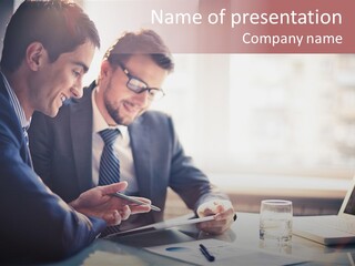 Document Occupation Elegant PowerPoint Template