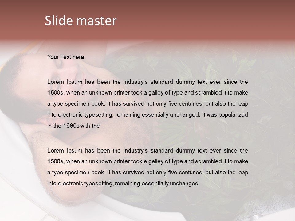 Green Aromatherapy Alternative Medicine PowerPoint Template