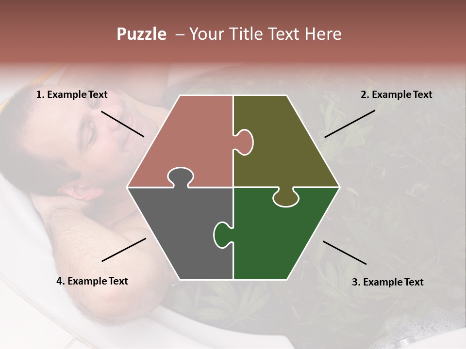 Green Aromatherapy Alternative Medicine PowerPoint Template