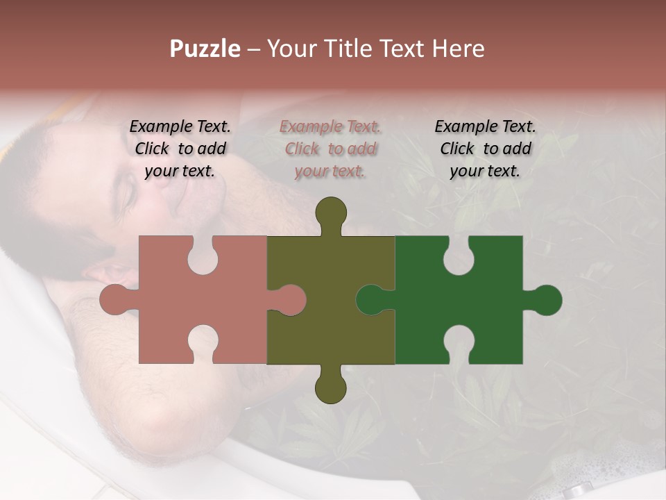 Green Aromatherapy Alternative Medicine PowerPoint Template