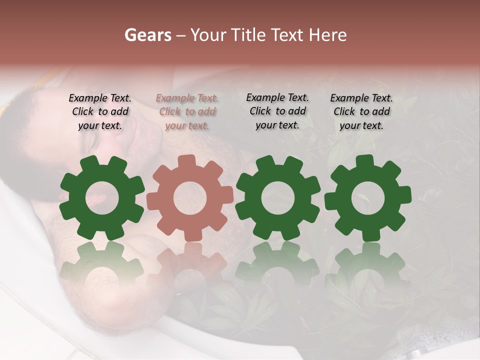 Green Aromatherapy Alternative Medicine PowerPoint Template