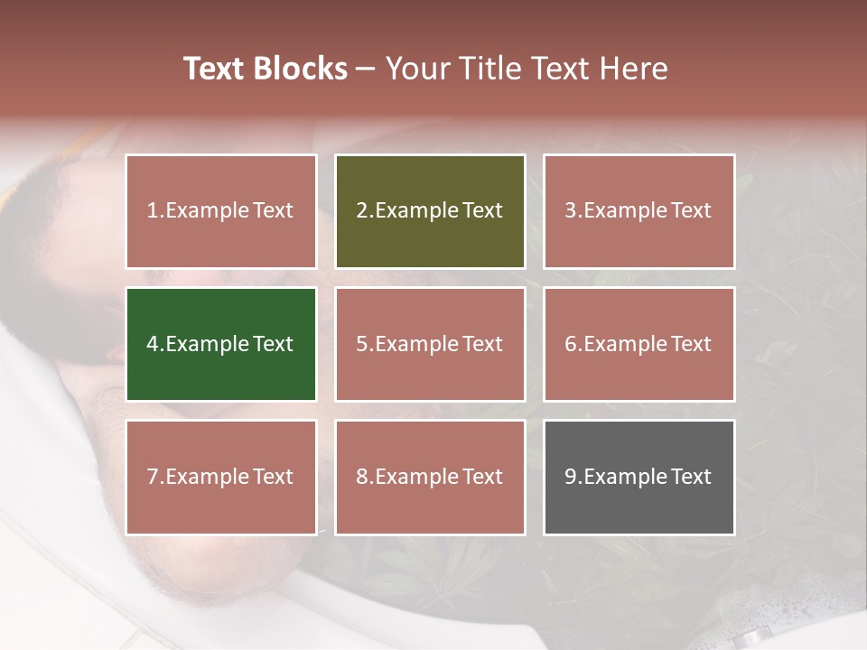 Green Aromatherapy Alternative Medicine PowerPoint Template