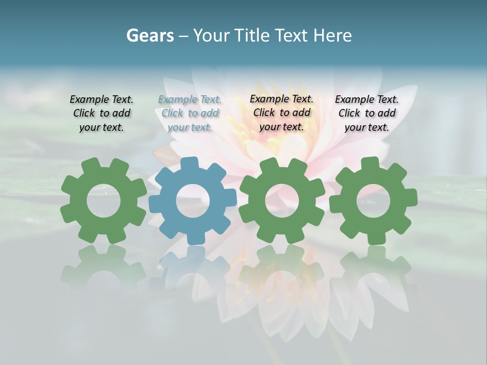 Relax Flower Single PowerPoint Template