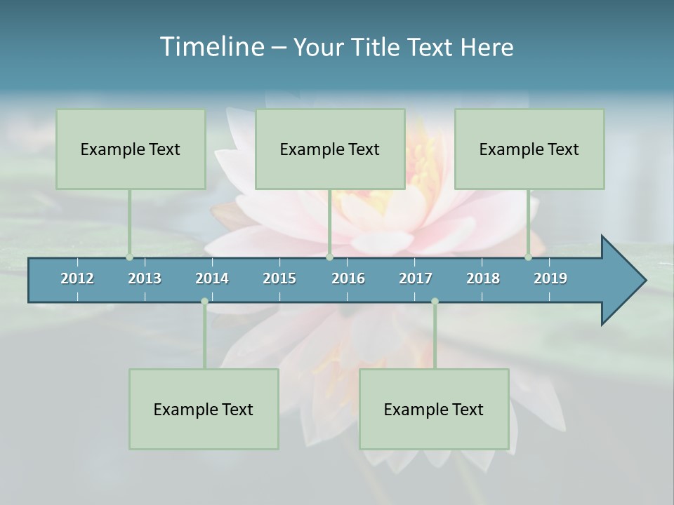 Relax Flower Single PowerPoint Template