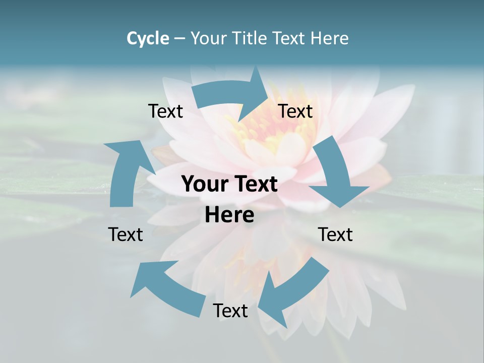 Relax Flower Single PowerPoint Template