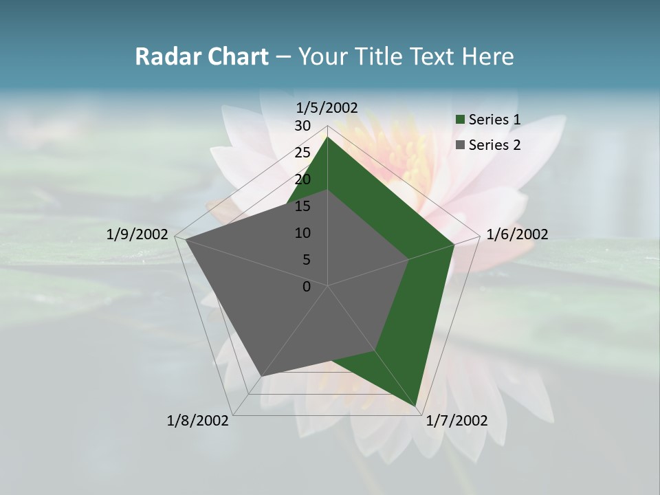 Relax Flower Single PowerPoint Template