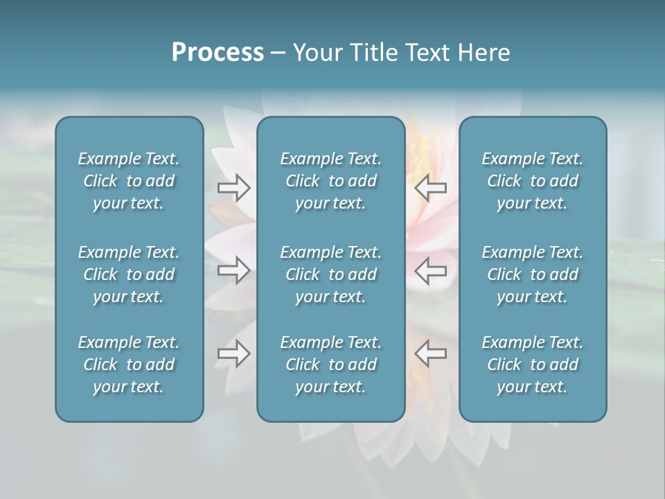 Relax Flower Single PowerPoint Template