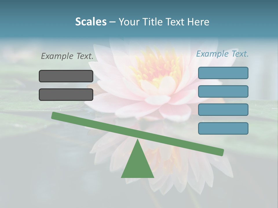 Relax Flower Single PowerPoint Template