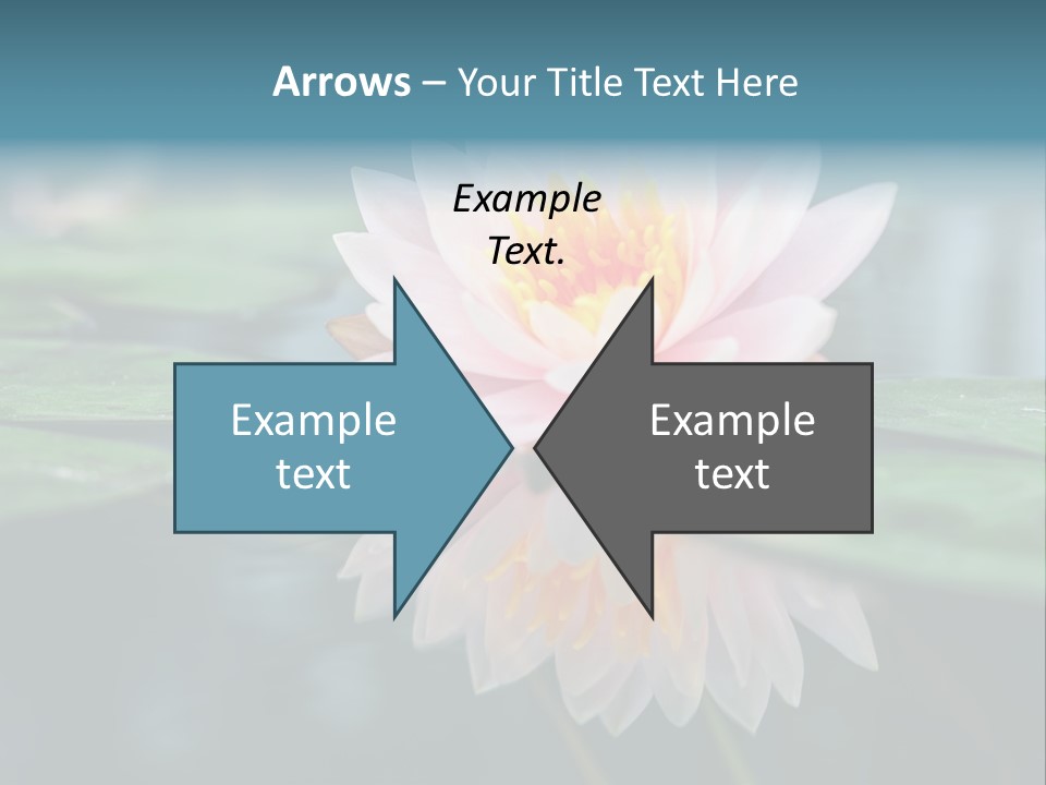 Relax Flower Single PowerPoint Template