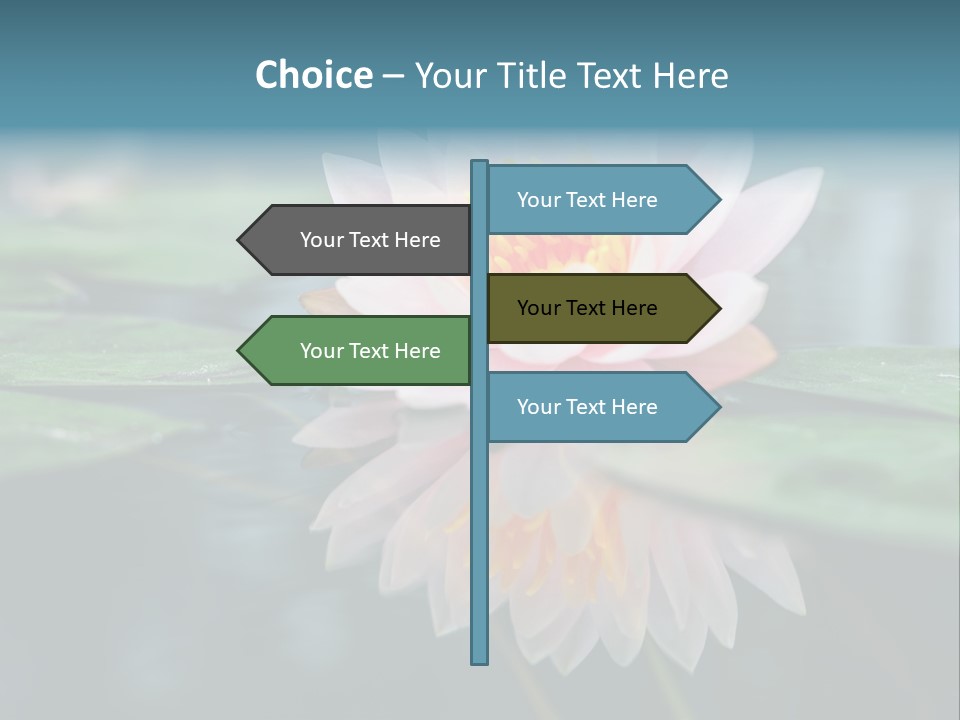 Relax Flower Single PowerPoint Template