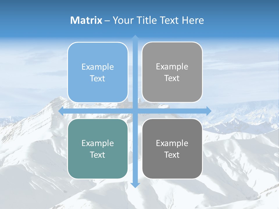 Car Cable Sky PowerPoint Template