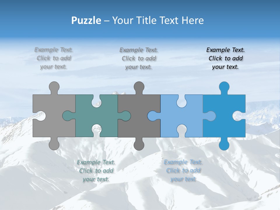 Car Cable Sky PowerPoint Template