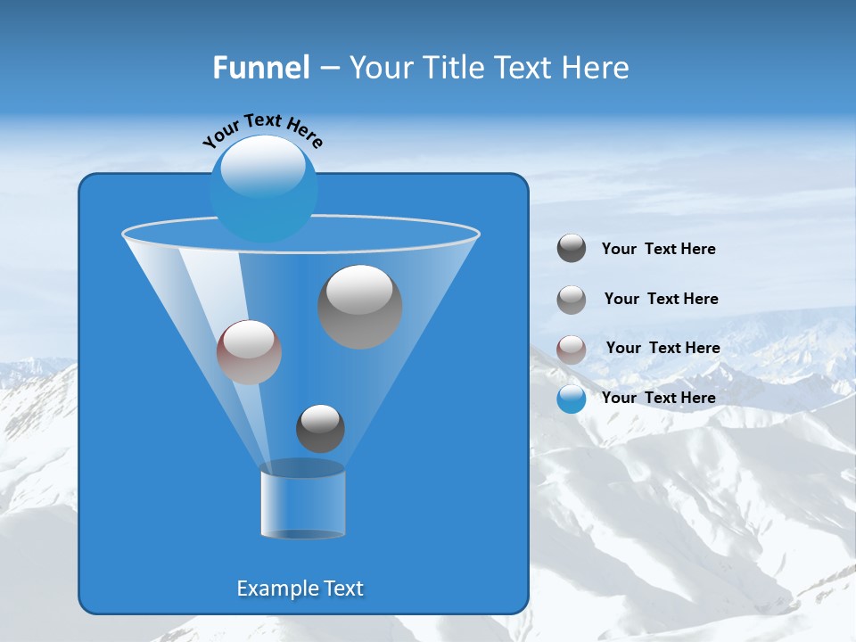 Car Cable Sky PowerPoint Template