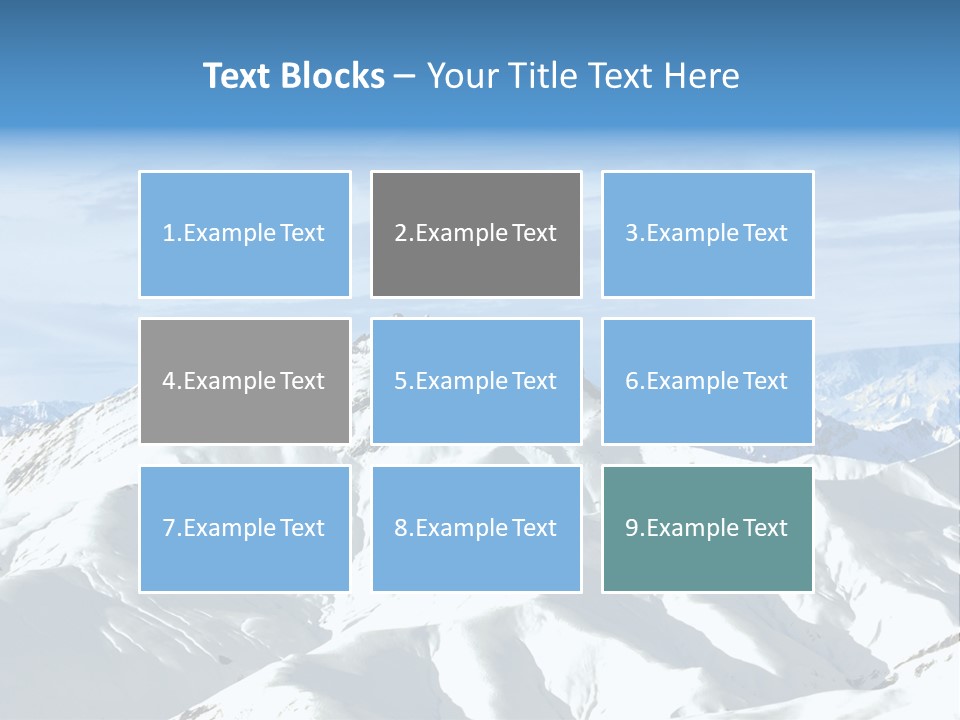 Car Cable Sky PowerPoint Template