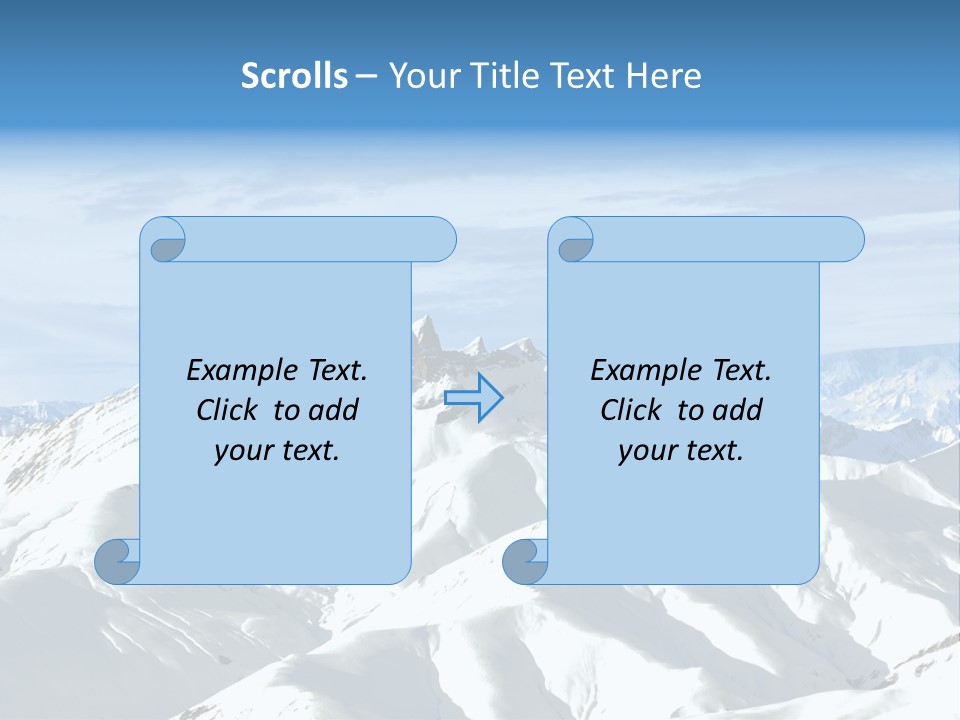 Car Cable Sky PowerPoint Template