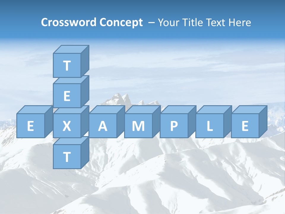 Car Cable Sky PowerPoint Template