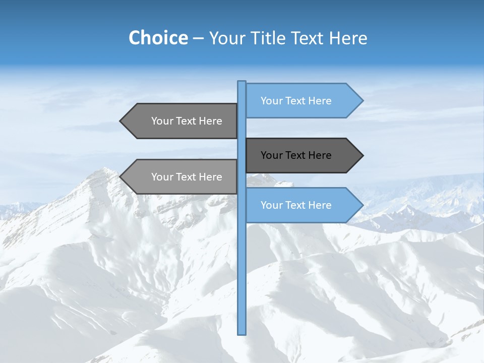 Car Cable Sky PowerPoint Template