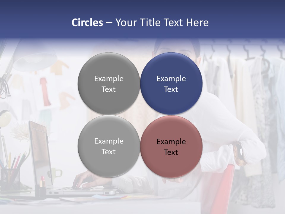 Stylish Background Fashion PowerPoint Template