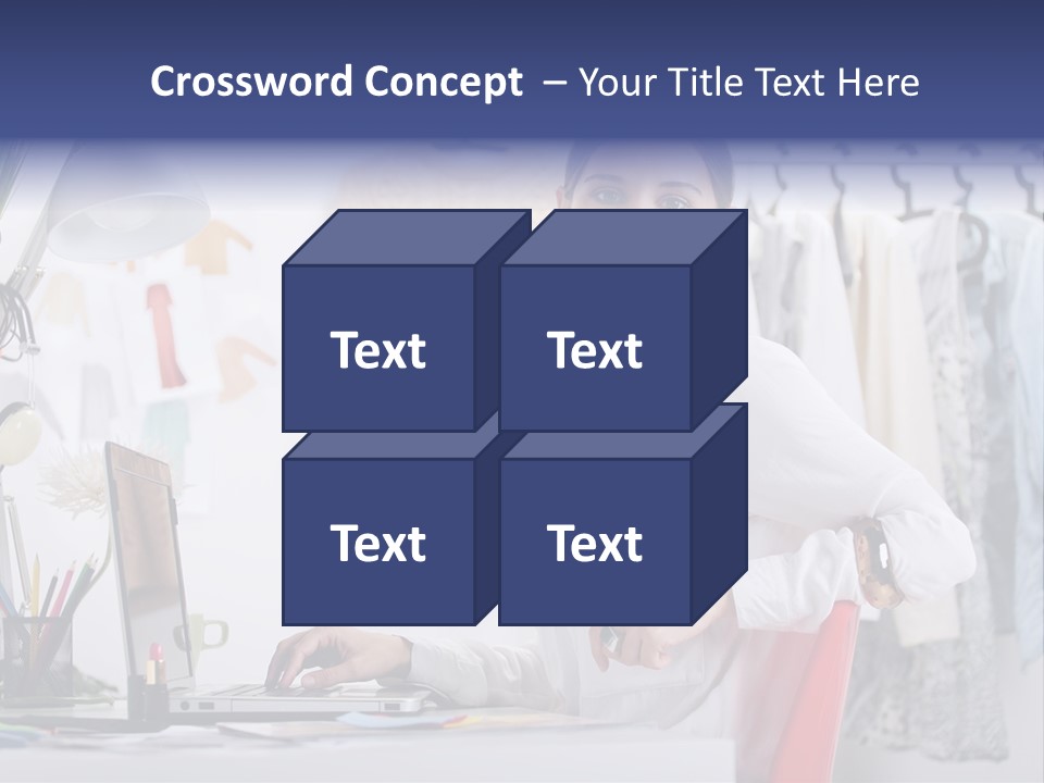 Stylish Background Fashion PowerPoint Template